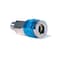 Steelman 1/4" Plated Brass 3-In-1 Universal Quick Disconnect Coupler with 1/4" Male NPT Threads UQC14M-IND - alternate 1